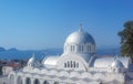 Pilos church in Peloponnese Greece.