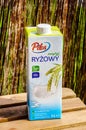 Pilos Rice milk Royalty Free Stock Photo