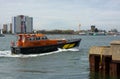 Pilot boat transporting Pilots to & from ships. Portsmouth UK