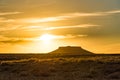 Pilot Butte, Wyoming Royalty Free Stock Photo