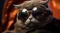 Pilot Cat In Steampunk Goggles: A Creative And Flamboyant Photo Contest Entry