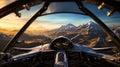 pilot in the cockpit of a fighter