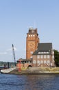 Pilot House in Hamburg, Germany Royalty Free Stock Photo