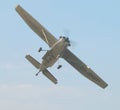 Pilot making last flyby after final drop of day with X328 Atlas