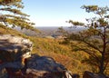 Pilot Mountain State Park Royalty Free Stock Photo