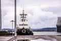 Pilot Ship Anchored in the Port