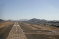 Landing at Deer Valley airport, Phoenix, Arizona