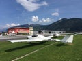 Pilot view - Traunsee in Austria