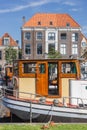 Pilothouse of a ship in Zwolle Royalty Free Stock Photo