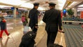 Pilots in a Delta gate preparing to fly out to their destination at the Orlando International Airport