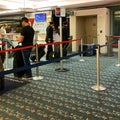 Pilots in a Delta gate preparing to fly out to their destination at the Orlando International Airport