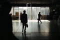 Silhouette of Pilots, Narita Airport