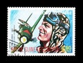 Pilots on stamps