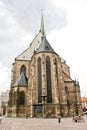 Pilsen - Cathedral of Saint Bartholomew, Czech Republic Royalty Free Stock Photo