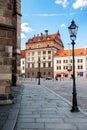 Famous, renaissance Town Hall in Pilsen (Plzen), C Royalty Free Stock Photo