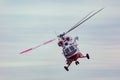 Helicopter PZL W-3 SokÃÂ³Ãâ of Czech air force in rescue colors