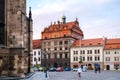 Pilsen, Czech Republic - September 18, 2021: Old town hall at square of Republic in Pilsen, Plzen, Czech Republic Royalty Free Stock Photo