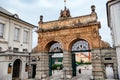 Pilsen Plzen, Czech Republic - May 27, 2018: Main gate of the Plzensky Prazdroj brewery Royalty Free Stock Photo