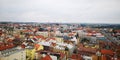 Pilsen view Skyline houses tower