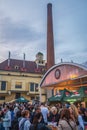 Pilsner Fest in Pilsner Urquell Brewery in Pilsen city, Czech Republic Royalty Free Stock Photo