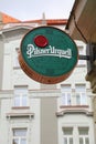 Pilsner Urquell beer in Prague
