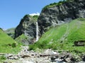 Piltschinabachfall waterfall in Weisstannen