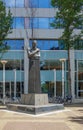 Pim Fortuyn statue, Free Speach defender, Rotterdam, Netherlands