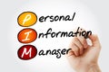 PIM - Personal Information Manager acronym