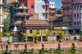 Pimbahal Pukhu Pond Temple in Patan City of Nepal