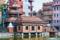 Pimbahal Pukhu Pond Temple in Patan City of Nepal