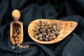 Pimento allspice balls Royalty Free Stock Photo