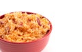 Pimento Cheese Isolated on a White Background Royalty Free Stock Photo