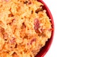 Pimento Cheese Isolated on a White Background Royalty Free Stock Photo