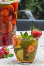 PImms with lemonade