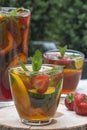 PImms with lemonade