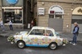 Pimped old Italian car Royalty Free Stock Photo