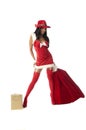 Pimptastic Mrs Clause Royalty Free Stock Photo