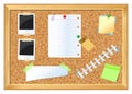 Pin board Royalty Free Stock Photo