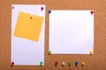 Pin board Royalty Free Stock Photo