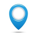 pin geo location isolated icon design, illustration graphic. EPS 10.