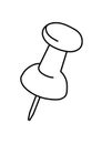 Pin Icon Clipart Drawing