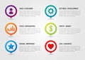 Pin Icon set for business. User Setting Chart Money Star Favourite. Royalty Free Stock Photo