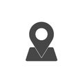 Pin map icon, Map pointer vector icon Royalty Free Stock Photo