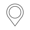 Pin pointer location icon