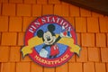 Pin station is Downtown Disney