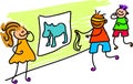 Pin the tail on donkey