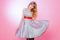 Pin-up dress Royalty Free Stock Photo