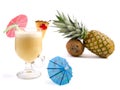 Pina Colada Cocktail Royalty Free Stock Photo