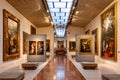 Pinacoteca Nazionale di Bologna, The Late Mannerism Room Royalty Free Stock Photo