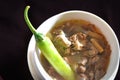 pinapaitan (beef innards soup) Royalty Free Stock Photo